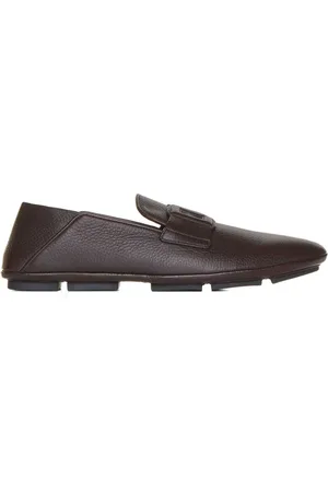Dolce & Gabbana Buty, Mężczyzna, brązowy, 42 EU, Buty Płaskie Styl DG Driver