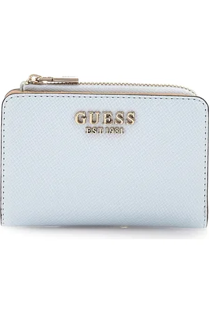 Guess Akcesoria, Kobieta, Niebieski, ONE SIZE, Stylowe Portfele i Etui na Karty
