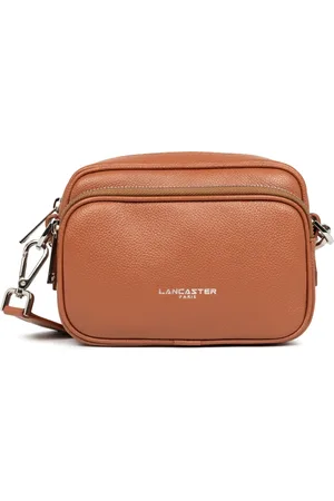 Lancaster Torebki, Kobieta, brązowy, ONE SIZE, Podwójna Zip Milano Ama Torba na Ramię