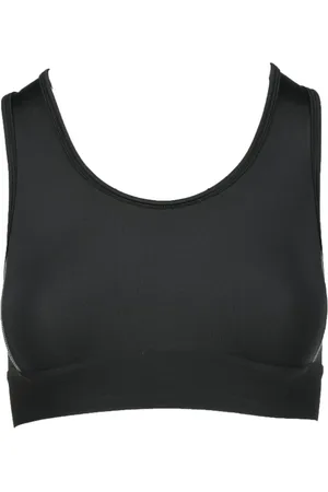 Balenciaga Koszulki, Kobieta, Czarny, L, Len, Sportowy Top z Poliestru