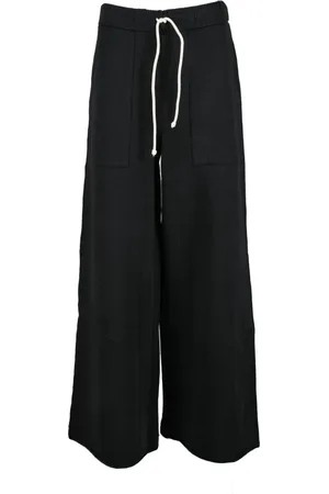 DEPARTMENT FIVE Spodnie, Kobieta, Czarny, L, Bawełniane Spodnie Casual