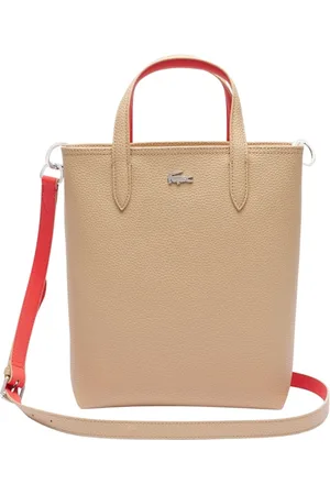 Lacoste Torebki, Kobieta, Beżowy, ONE SIZE, Odwrotna torba na ramię Viennois Grenadine