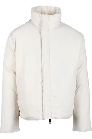 Msgm Kurtki, Mężczyzna, Beżowy, S, Puffer Jacket