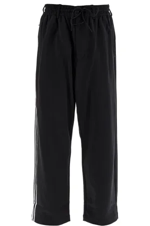 Y-3 Spodnie, Mężczyzna, Czarny, S, Oversized Jersey Knit Sweatpants