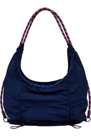 Desigual Torebki, Kobieta, Niebieski, ONE SIZE, Nylon, Konwertowalna torba shopper z nylonu