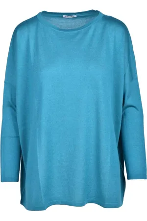 KANGRA CASHMERE Swetry, Kobieta, Zielony, S, Kaszmir, Maglia