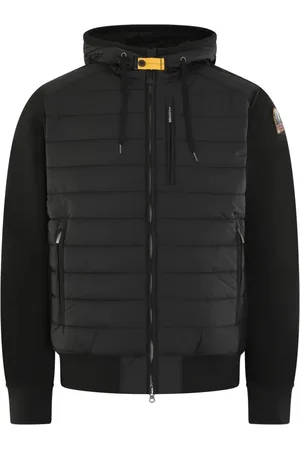 Parajumpers Kurtki, Mężczyzna, Czarny, L, Kurtka z kapturem Ivor dla mężczyzn