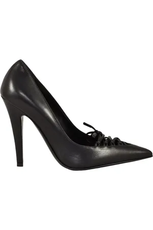 Tom Ford Buty, Kobieta, Czarny, 37 1/2 EU, Skórzane Decolletè Obcasy