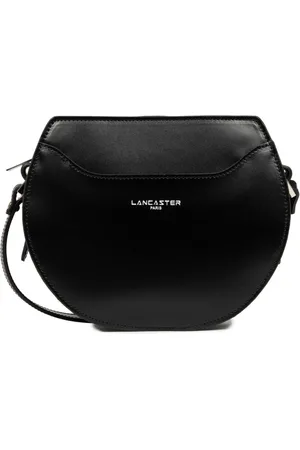 Lancaster Torebki, Kobieta, Czarny, ONE SIZE, Czarna torba półksiężyc z zamkiem błyskawicznym