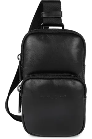 Lancaster Torebki, Mężczyzna, Czarny, ONE SIZE, Wintage Soft Torba z Zamkiem