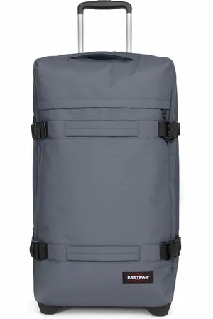 Eastpak Walizki, Kobieta, Szary, ONE SIZE, Poliester, Funkcjonalna torba podróżna z zamkiem TSA