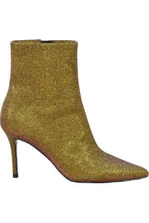 VERSACE Buty, Kobieta, Żółty, 36 EU, Botek Stiletto Gumowa Podeszwa Zamek