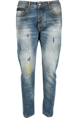 Costume National Jeansy, Mężczyzna, Niebieski, W32, Nowoczesne Niebieskie Jeansyy dla Mężczyzn