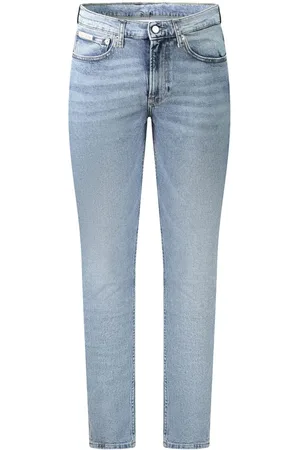 Calvin Klein Jeansy, Mężczyzna, Niebieski, W32 L32, Jasnoniebieskie Jeansyy i Spodnie