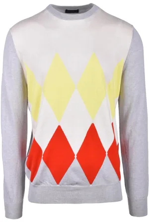 BALLANTYNE Swetry, Mężczyzna, Wielobarwność, 5XL, Bawełna, Bawełna Kaszmir Sweter