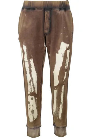 Dsquared2 Spodnie, Mężczyzna, brązowy, L, Bawełniane Spodnie Casual