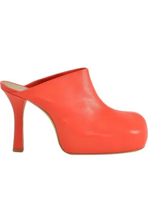 Bottega Veneta Buty, Kobieta, Czerwony, 40 EU, Mokasyny na obcasie