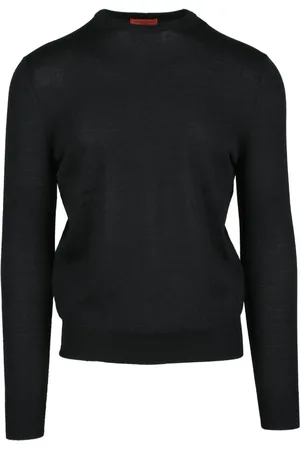 BALLANTYNE Swetry, Mężczyzna, Czarny, 4XL, Sweter z wełny