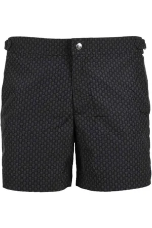 Alexander McQueen Stroje kąpielowe, Mężczyzna, Czarny, M, Elegancki Kostium z Poliamidu
