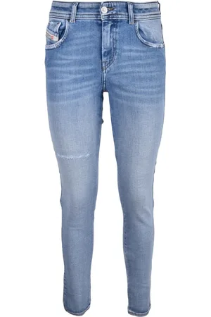 Diesel Jeansy, Kobieta, Niebieski, W30, Jeansy
