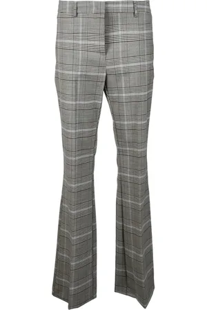 SEMICOUTURE Spodnie, Kobieta, Wielobarwność, S, Eleganckie Spodnie z Wełny