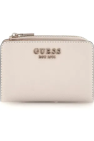 Guess Akcesoria, Kobieta, Beżowy, ONE SIZE, Kompakt Portfel na Karty