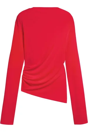 Jacquemus Koszulki, Kobieta, Czerwony, M, Czerwony Top Wycieczkowy