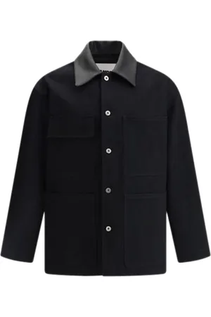 Jil Sander Kurtki, Mężczyzna, Czarny, L, Stylowa kurtka dla mężczyzn i kobiet