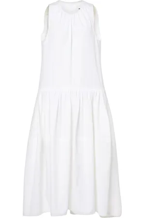 Jil Sander Sukienki, Kobieta, Biały, M, Elegancka Czarna Sukienka dla Kobiet
