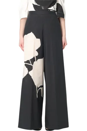 LIVIANA CONTI Spodnie, Kobieta, Czarny, S, Eleganckie Spodnie dla Kobiet