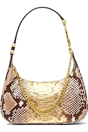 Michael Kors Torebki, Kobieta, Żółty, ONE SIZE, Poliester, Elegancka Pouchette Torba