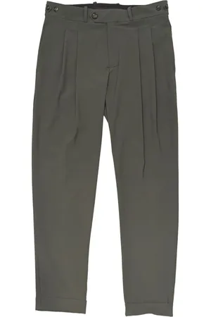 RRD Spodnie, Mężczyzna, Zielony, L, Zielone spodnie Chino z elastycznym Surflex®