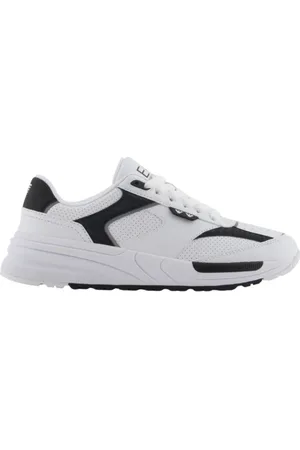 EA7 Buty, Mężczyzna, Biały, 40 1/2 EU, Białe Sneakersy dla Mężczyzn