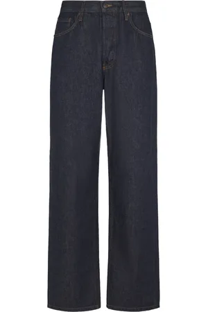 DRIES VAN NOTEN Jeansy, Mężczyzna, Niebieski, W31, Niebieskie Stylowe Spodnie
