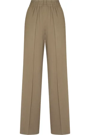 Golden Goose Spodnie, Kobieta, Beżowy, 2XS, Jogging Pinstripes Spodnie