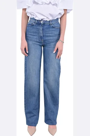 MVP Wardrobe Jeansy, Kobieta, Niebieski, S, Vintage Jeansyy Regular Fit z Niskim Stanem