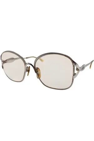 Dior Pre-owned, Kobieta, Szary, ONE SIZE, Pre-owned Metal sunglasses