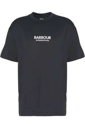 Barbour Koszulki, Mężczyzna, Czarny, XL, Czarne T-shirty i Pola