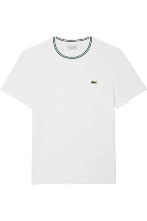 Lacoste Koszulki, Mężczyzna, Biały, L, Białe T-shirty i Pola