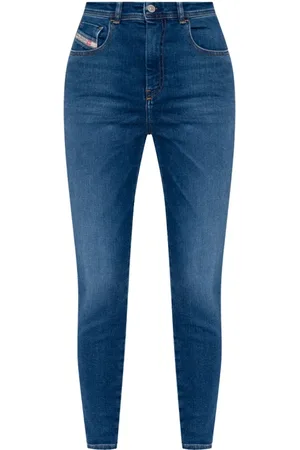 Diesel Jeansy, Kobieta, Niebieski, W27, Skinny Jeansy