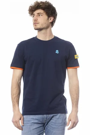 Invicta Koszulki, Mężczyzna, Niebieski, XL, T-Shirts