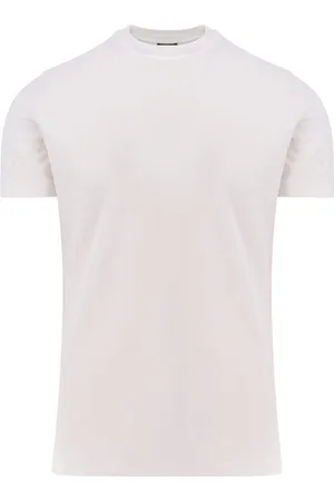 ZANONE Koszulki, Mężczyzna, Biały, M, Białe T-shirty i Pola