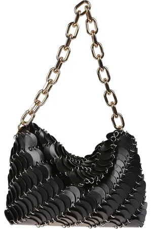 Paco rabanne Torebki, Kobieta, Czarny, ONE SIZE, Czarna Torba na Ramię