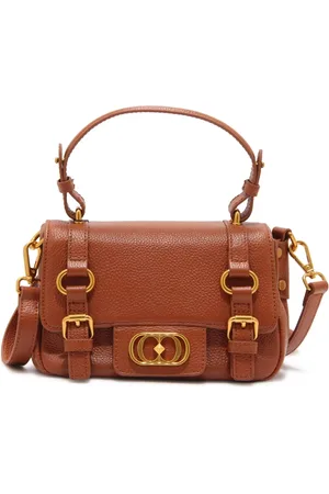 La Carrie Torebki, Kobieta, brązowy, ONE SIZE, Mała skórzana torba Athena Shopper