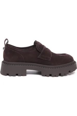 Ash Buty, Kobieta, brązowy, 37 EU, Stylowy Genial Stud Loafer