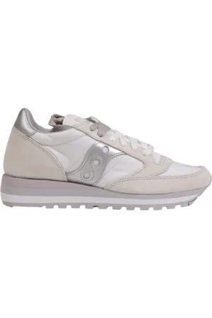 Saucony Buty, Kobieta, Szary, 37 EU, Zamsz, Damskie Buty ze Skóry Zamszowej Kolekcja Jesień/Zima