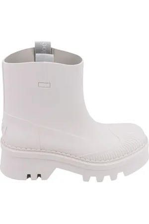Chloé Buty, Kobieta, Biały, 37 EU, Białe buty z logo