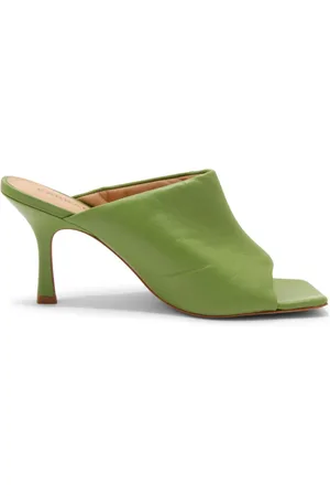 CARRANO Buty, Kobieta, Zielony, 40 EU, Sandał skórzany w Pistacchio