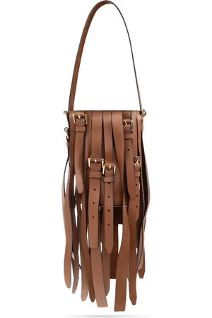 Moschino Torebki, Kobieta, brązowy, ONE SIZE, Skóra, Torba na ramię