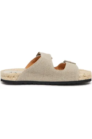 MANEBI Buty, Kobieta, Beżowy, 40 EU, Nordyckie Sandały z Konopi Chodaki